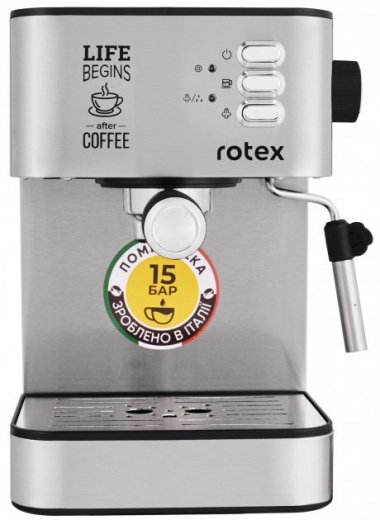Кавоварка Rotex RCM750-S Life Espresso - фото Кавоварка Rotex RCM750-S Life Espresso - фото - інтернет-магазин електроніки та побутової техніки TTT