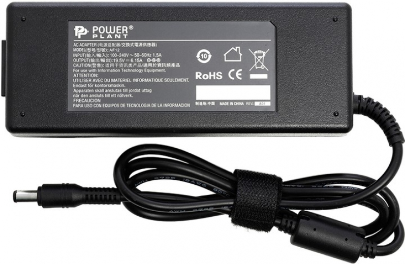Блок питания PowerPlant для ноутбука IBM/Lenovo 6.3х3.0 мм (19.5V 120W 6.15A) (IB120G6330) - фото Блок питания PowerPlant для ноутбука IBM/Lenovo 6.3х3.0 мм (19.5V 120W 6.15A) (IB120G6330) - фото - интернет-магазин электроники и бытовой техники TTT