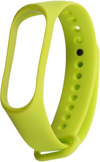 Ремінець Armorstandart силіконовий для Xiaomi Mi Band 4/3 (ARM52080) Lime - фото - інтернет-магазин електроніки та побутової техніки TTT