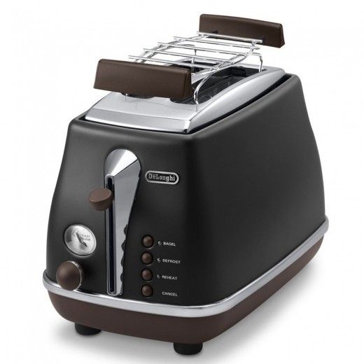 Тостер DeLonghi CTOV 2103.BK - фото - интернет-магазин электроники и бытовой техники TTT