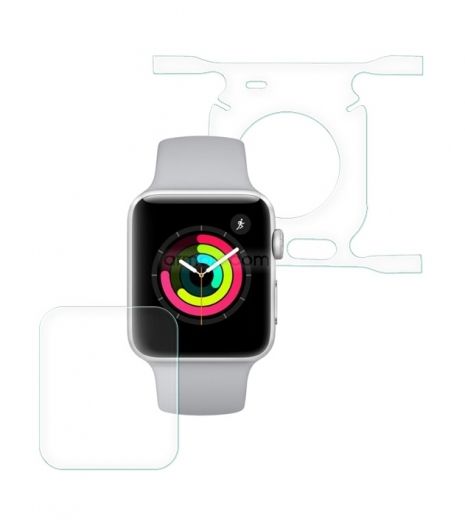 Захисна плівка Armorstandart 0.15mm Fullbody Film with Applicator for Apple Watch 42mm (ARM48994) - фото - інтернет-магазин електроніки та побутової техніки TTT