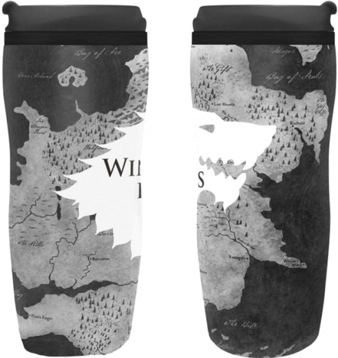 Термокружка ABYstyle Game of Thrones Winter is here (Игра престолов) (ABYTUM002) - фото - интернет-магазин электроники и бытовой техники TTT