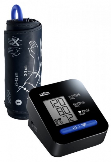 Тонометр Braun BPM ExactFit 1 BUA5000EUV1AM all black - фото - интернет-магазин электроники и бытовой техники TTT