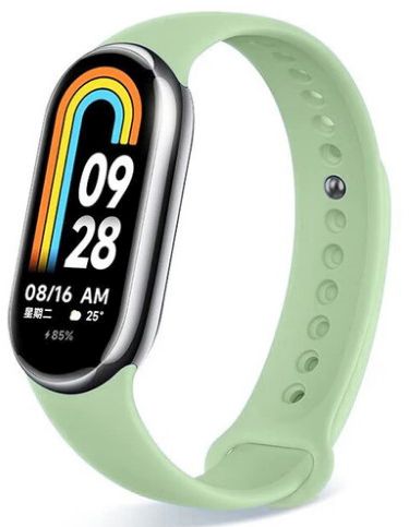 Ремешок BeCover для Xiaomi Mi Smart Band 8 (709404) Light Green - фото - интернет-магазин электроники и бытовой техники TTT