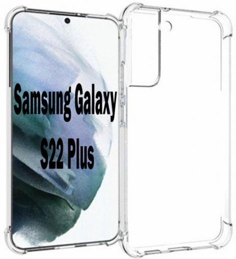 Панель Anti-Shock BeCover для Samsung Galaxy S22 Plus SM-S906 (707505) Clear - фото - интернет-магазин электроники и бытовой техники TTT