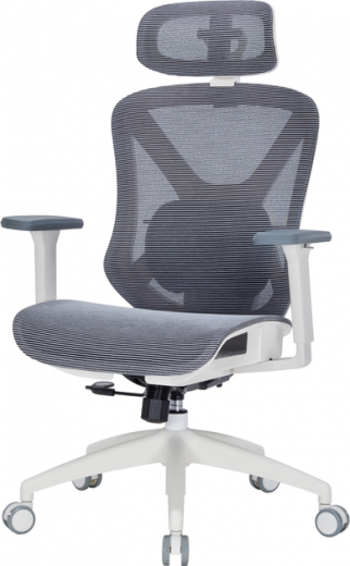 Крісло офісне OfficePro Atlas (OC630-W-DG-DG) White/Dark Gray - фото Крісло офісне OfficePro Atlas (OC630-W-DG-DG) White/Dark Gray - фото - інтернет-магазин електроніки та побутової техніки TTT