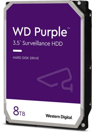 Жорсткий диск Western Digital Purple 8TB 5400rpm 256MB WD85PURZ 3.5 SATA III - фото Жорсткий диск Western Digital Purple 8TB 5400rpm 256MB WD85PURZ 3.5 SATA III - фото - інтернет-магазин електроніки та побутової техніки TTT