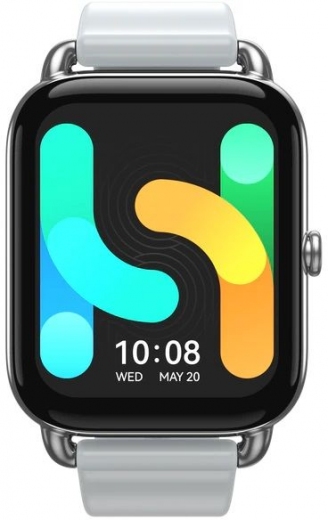 Смарт-часы Haylou RS4 Plus LS11 (magnetic strap+silicone strap) Silver - фото - интернет-магазин электроники и бытовой техники TTT