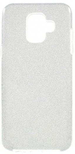 Накладка Remax Glitter Silicon Case Samsung A600 (A6-2018) Silver - фото - интернет-магазин электроники и бытовой техники TTT