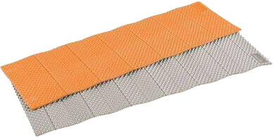 Коврик складной IXPE Naturehike NH19QD008 алюминиевая пленка 18 мм (6927595739402) Оранжевый  - фото - интернет-магазин электроники и бытовой техники TTT