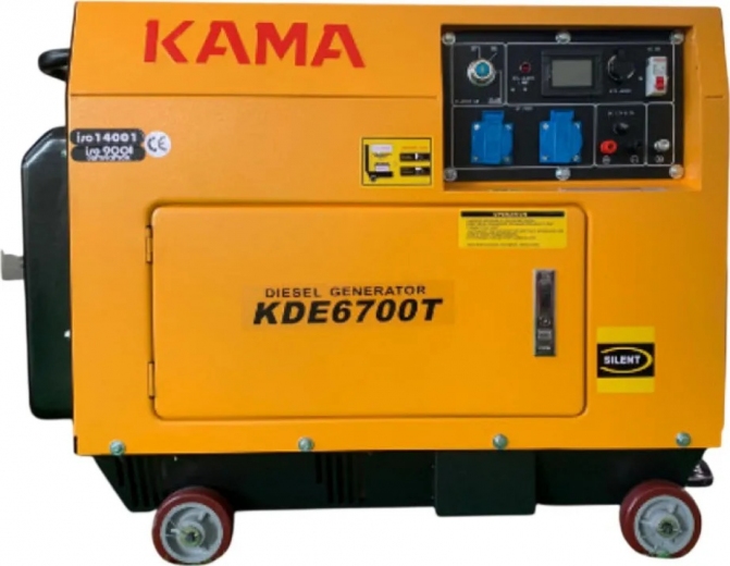 Генератор Kama KDE6700T - фото - інтернет-магазин електроніки та побутової техніки TTT