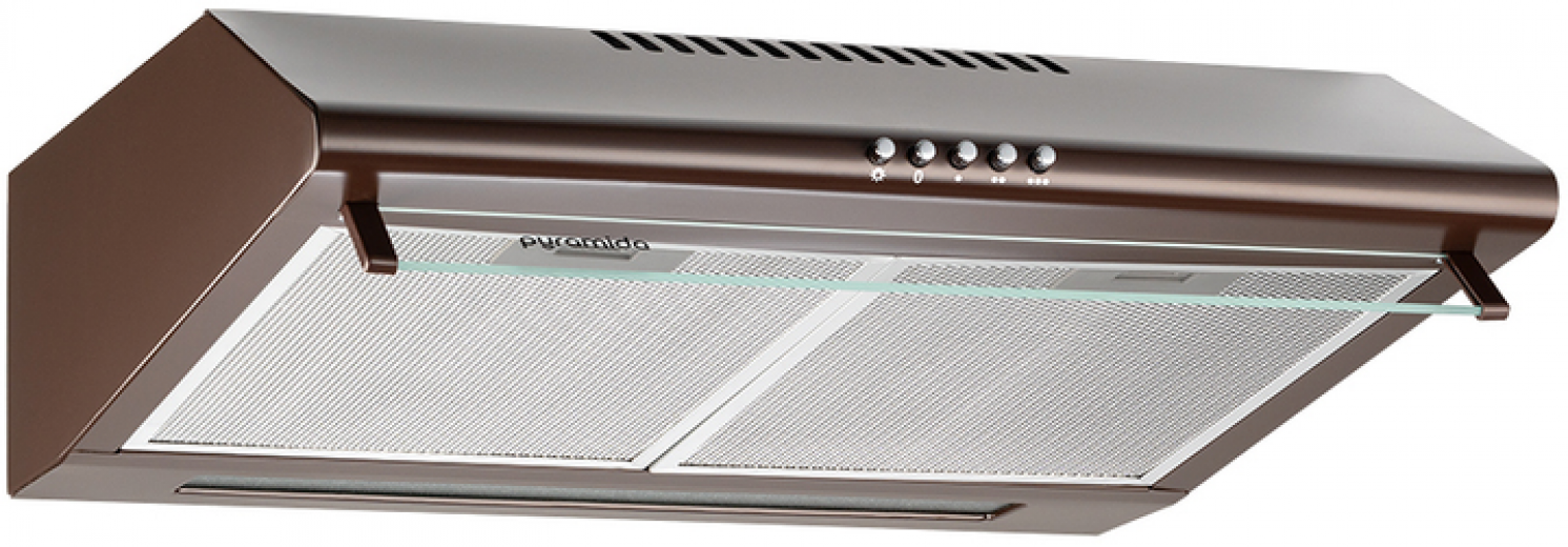 Витяжка PYRAMIDA MX 60 (450) B BR - фото - інтернет-магазин електроніки та побутової техніки TTT