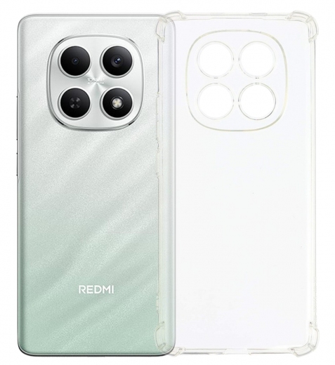 Панель BeCover Anti-Shock для Xiaomi Redmi Note 15 5G (715070) Clear - фото - интернет-магазин электроники и бытовой техники TTT