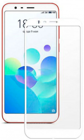 Защитное стекло Mocolo для Full Cover Meizu M8C White - фото - интернет-магазин электроники и бытовой техники TTT