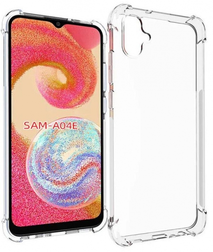 Панель BeCover Anti-Shock для Samsung Galaxy A04e SM-A042 (708809) Clear - фото - інтернет-магазин електроніки та побутової техніки TTT