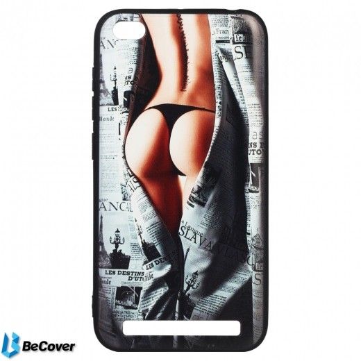 Панель BeCover Print Xiaomi Redmi 5A (702074) Newspaper - фото - интернет-магазин электроники и бытовой техники TTT
