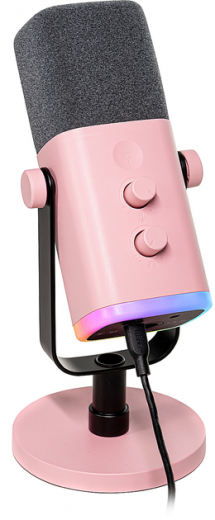 Микрофон Fifine AM8P USB/XLR Pink - фото - интернет-магазин электроники и бытовой техники TTT