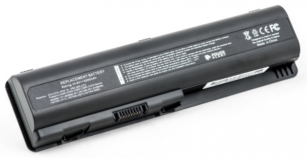 Аккумулятор PowerPlant для HP Pavilion DV4 Black (10.8V/5200mAh/6Cells) (NB00000025) - фото - интернет-магазин электроники и бытовой техники TTT