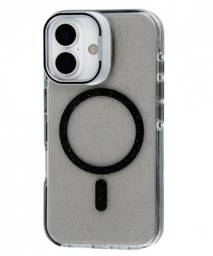 Панель BeCover FIBRA Star Shine with MagSafe для Apple iPhone 17 (715411) Black - фото - интернет-магазин электроники и бытовой техники TTT