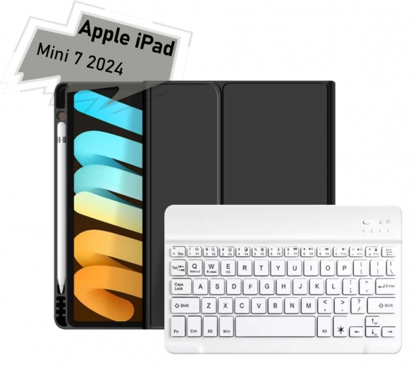 Чохол-клавіатура BeCover для Apple iPad Mini 7 2024 (712992) Black - фото Чохол-клавіатура BeCover для Apple iPad Mini 7 2024 (712992) Black - фото - інтернет-магазин електроніки та побутової техніки TTT