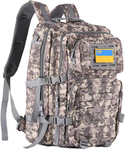 Рюкзак тактический 2Е 36L (2E-MILTACTBKP-Y36L-ACU) Light Camouflage - фото - интернет-магазин электроники и бытовой техники TTT