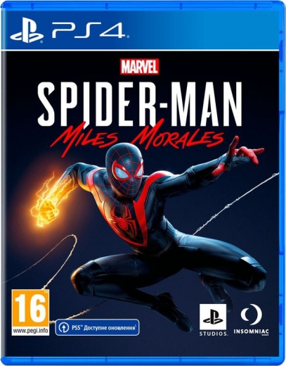 Диск Marvel Spider-Man: Miles Morales для PS4 - фото - интернет-магазин электроники и бытовой техники TTT