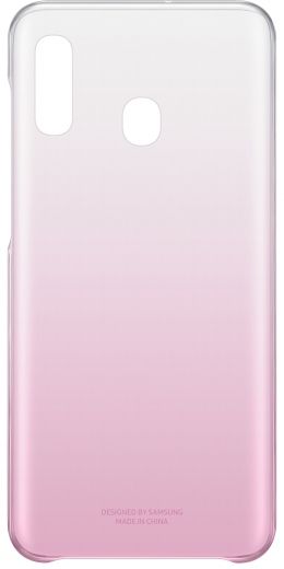 Чохол Samsung Gradation Cover для Samsung Galaxy A20 (EF-AA205CPEGRU) Pink - фото - інтернет-магазин електроніки та побутової техніки TTT