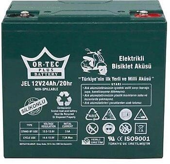 Акумуляторна батарея OR-TEC 12V / 24Ah GEL - фото - інтернет-магазин електроніки та побутової техніки TTT