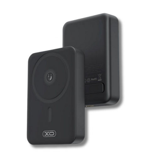 УМБ XO PR231 Magnetic MagSafe 15W + PD20W 10000 mAh Black - фото - интернет-магазин электроники и бытовой техники TTT