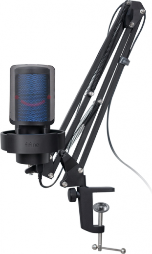 Мікрофон Fifine A8T USB Black - фото Мікрофон Fifine A8T USB Black - фото - інтернет-магазин електроніки та побутової техніки TTT
