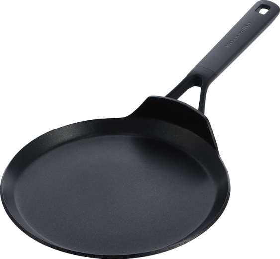 Сковорода для млинців KitchenAid CFA з керамічним покриттям 24 см (CC005680-001) - фото - інтернет-магазин електроніки та побутової техніки TTT
