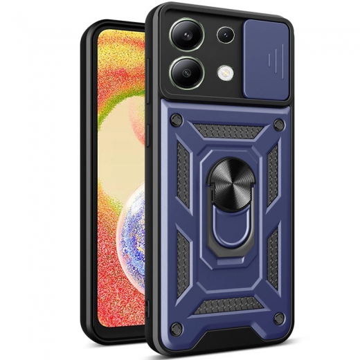 Панель BeCover Military для Xiaomi Redmi Note 13 4G (710690) Blue - фото - інтернет-магазин електроніки та побутової техніки TTT