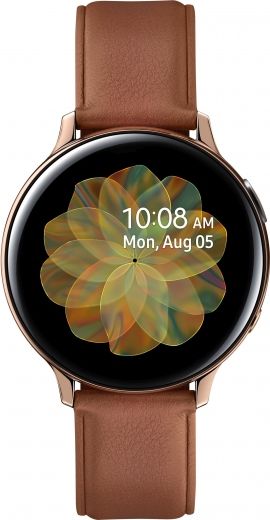 Смарт часы Samsung Galaxy Watch Active 2 44mm Stainless steel (SM-R820NSDASEK) Gold - фото - интернет-магазин электроники и бытовой техники TTT