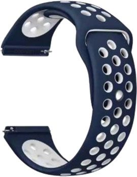 Ремешок BeCover Nike Style для LG Watch Sport W280A (BC_705716) Blue-White - фото - интернет-магазин электроники и бытовой техники TTT