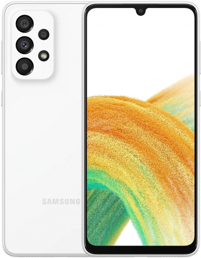 Смартфон Samsung Galaxy A33 5G 6/128GB (SM-A336BZWGSEK) White - фото Смартфон Samsung Galaxy A33 5G 6/128GB (SM-A336BZWGSEK) White - фото - інтернет-магазин електроніки та побутової техніки TTT