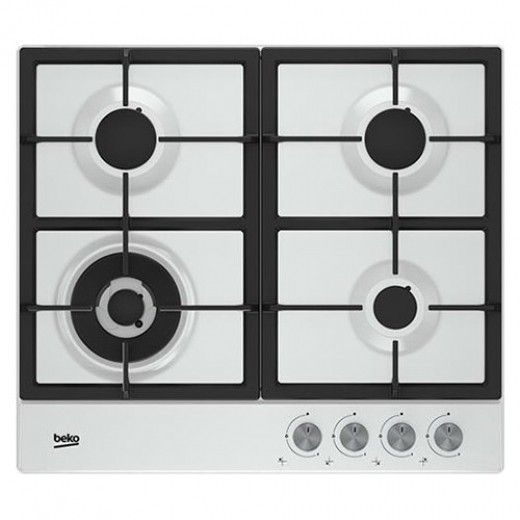 Поверхня газова BEKO HIAW 64225 SW - фото Поверхня газова BEKO HIAW 64225 SW - фото - інтернет-магазин електроніки та побутової техніки TTT