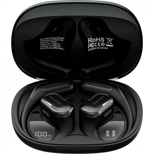 Навушники Blackview AirBuds 300 Obsidian Black - фото - інтернет-магазин електроніки та побутової техніки TTT
