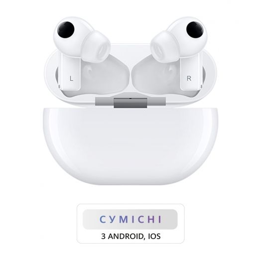 Гарнітура Huawei FreeBuds Pro (55033755) White - фото - інтернет-магазин електроніки та побутової техніки TTT