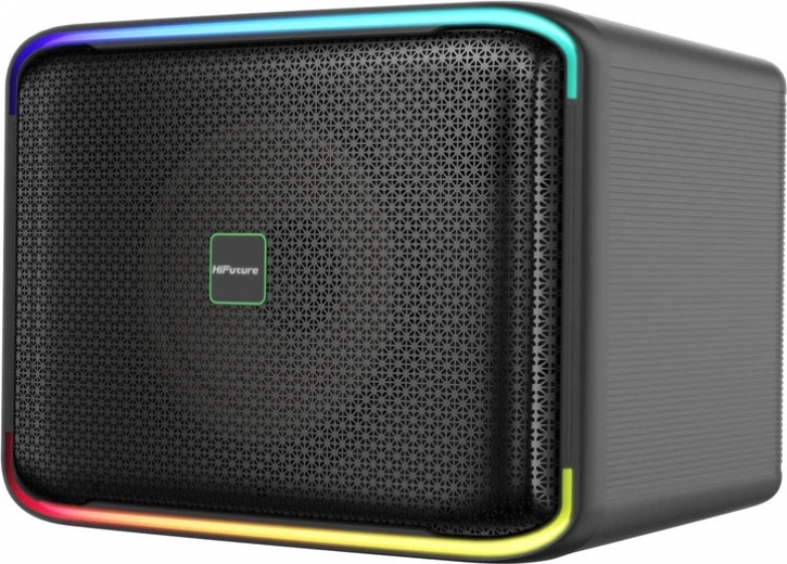 Портативная колонка HiFuture Event Horizon 100W RGB Black - фото - интернет-магазин электроники и бытовой техники TTT