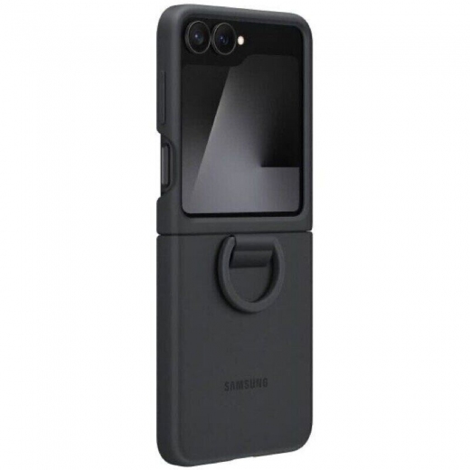 Панель Samsung Silicone для Samsung Galaxy Flip 7 FE (EF-PF741TBEGUA) Black - фото - інтернет-магазин електроніки та побутової техніки TTT