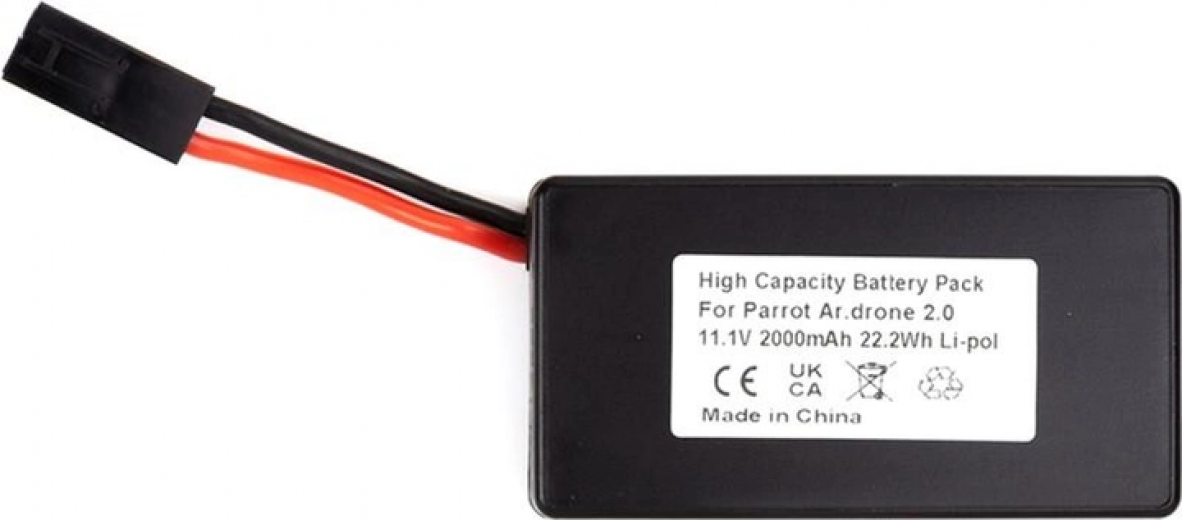 Акумулятор PowerPlant Parrot Ar.drone 2.0 2000mAh (CB970704) - фото Акумулятор PowerPlant Parrot Ar.drone 2.0 2000mAh (CB970704) - фото - інтернет-магазин електроніки та побутової техніки TTT