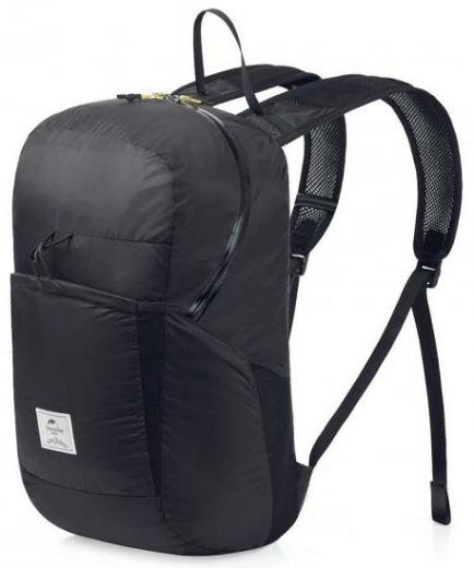 Рюкзак компактний Naturehike Ultralight NH17A017-B 22L, Black - фото - інтернет-магазин електроніки та побутової техніки TTT