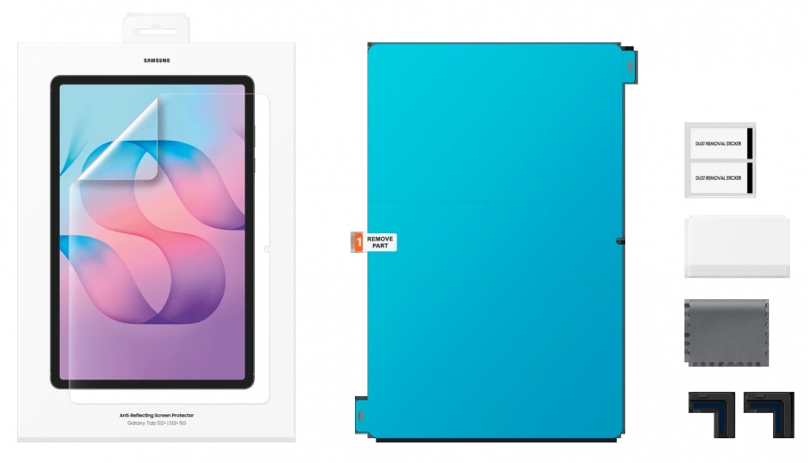 Защитная пленка Samsung для Samsung Galaxy Tab S12+ Anti-reflecting Film (EF-UX840CTEGWW) - фото - інтернет-магазин електроніки та побутової техніки TTT
