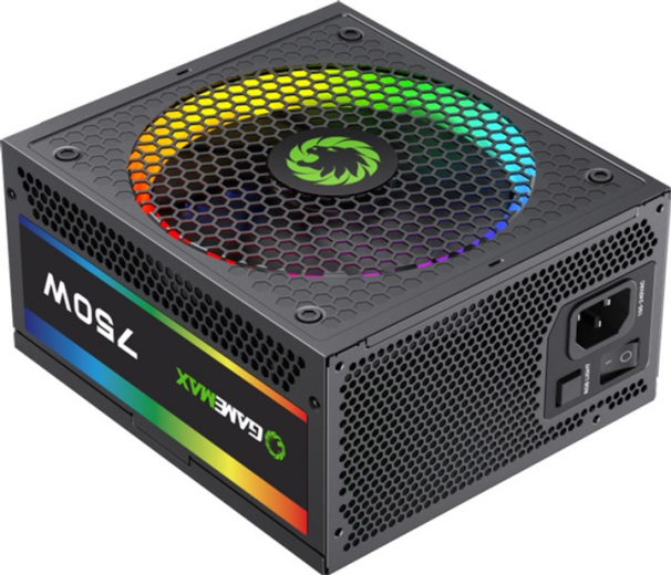 Блок питания GameMax RGB 750 PRO (ATX3.03.1 PCIe5.05.1) - фото - интернет-магазин электроники и бытовой техники TTT