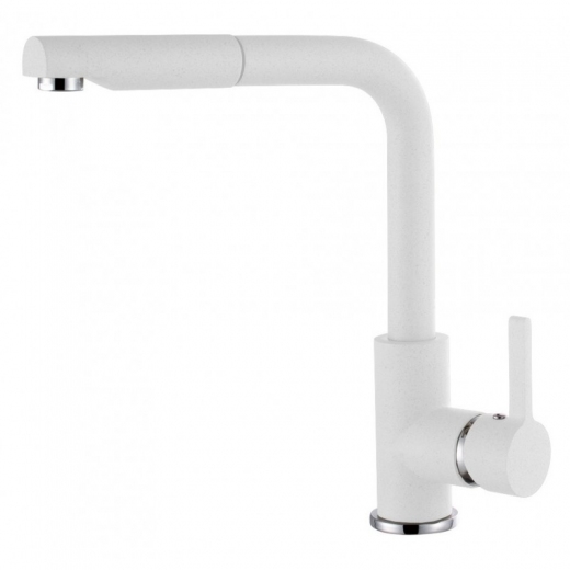 Кухонний змішувач ELLECI C02 Bianco Titano 68 - фото - інтернет-магазин електроніки та побутової техніки TTT