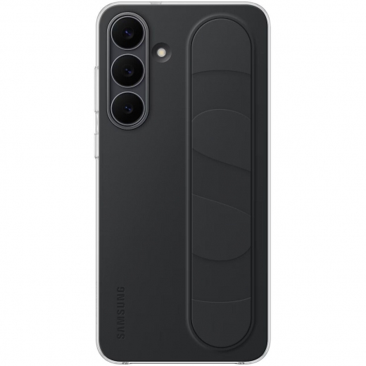 Накладка Samsung Standing Grip Case для Samsung Galaxy S25 FE (EF-GS731CBEGWW) Black - фото - интернет-магазин электроники и бытовой техники TTT