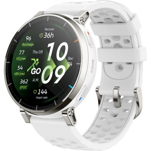 Смарт-часы Amazfit Active 3 Premium (W2559GL3N) White - фото - интернет-магазин электроники и бытовой техники TTT