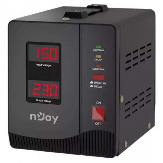 Стабілізатор напруги NJOY Alvis 2000  - фото - інтернет-магазин електроніки та побутової техніки TTT