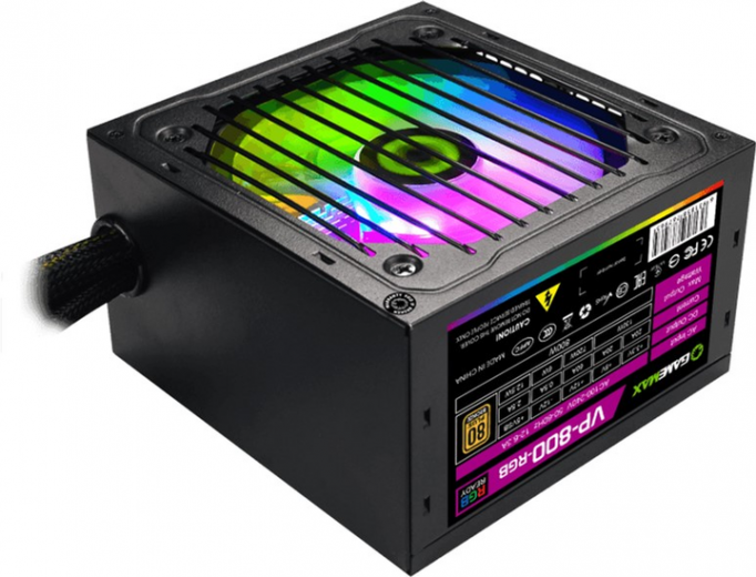 Блок питания GameMax VP-800-RGB 800W - фото - интернет-магазин электроники и бытовой техники TTT