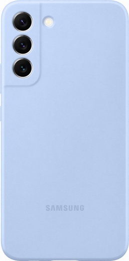 Панель Samsung Silicone Cover для Samsung Galaxy S22 Plus (EF-PS906TLEGRU) Artic Blue - фото - интернет-магазин электроники и бытовой техники TTT